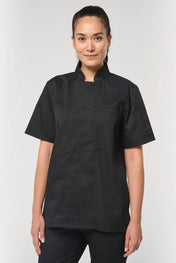 WK. Designed To Work WK500 - Unisex Classic Short Sleeve Cooking Jacket