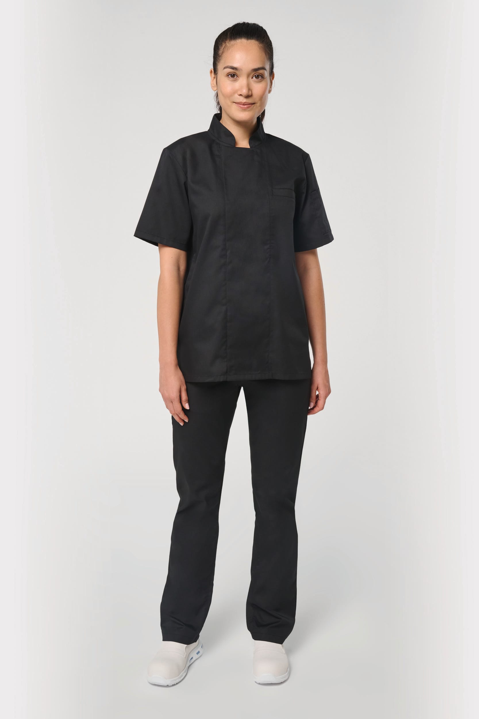 WK. Designed To Work WK500 - Unisex Classic Short Sleeve Cooking Jacket