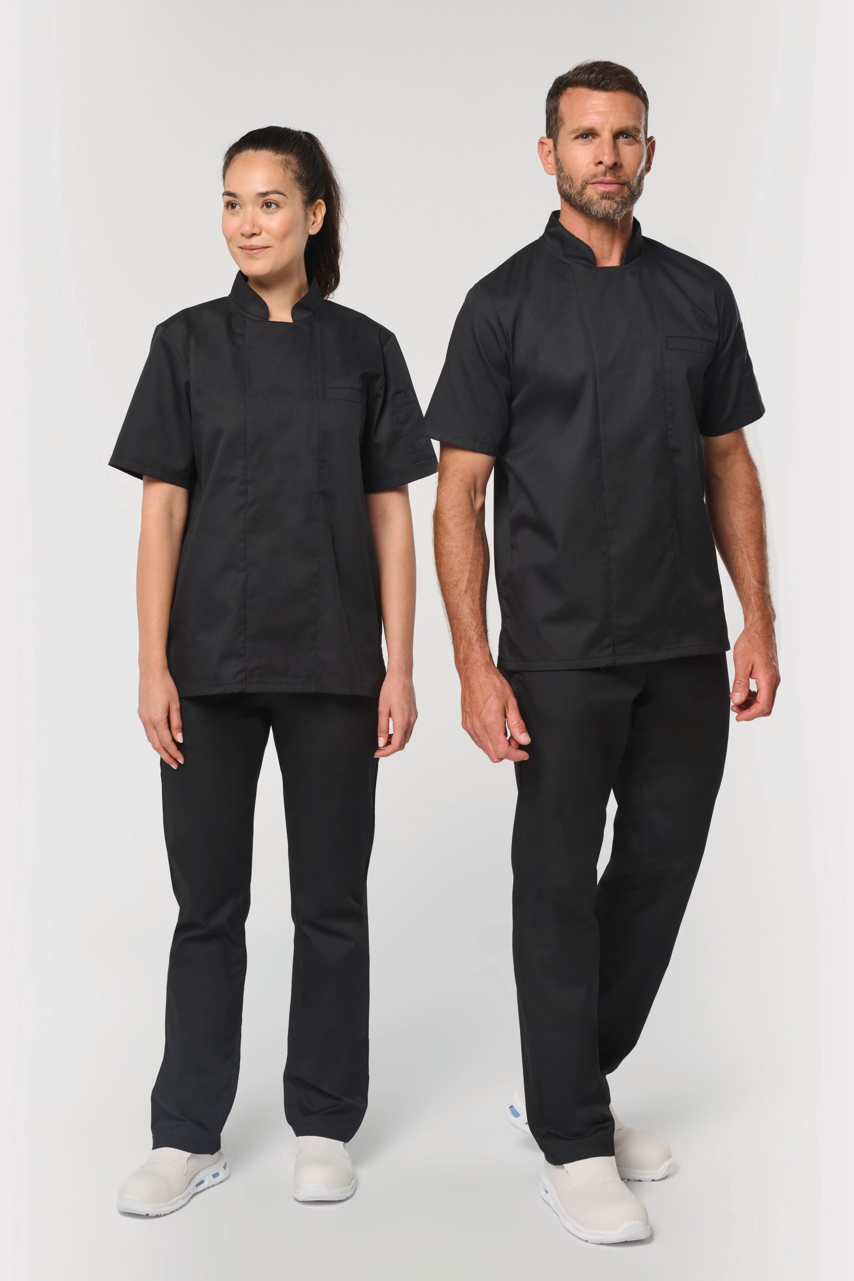 WK. Designed To Work WK500 - Unisex Classic Short Sleeve Cooking Jacket
