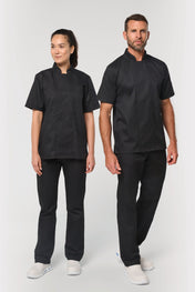 WK. Designed To Work WK500 - Unisex Classic Short Sleeve Cooking Jacket