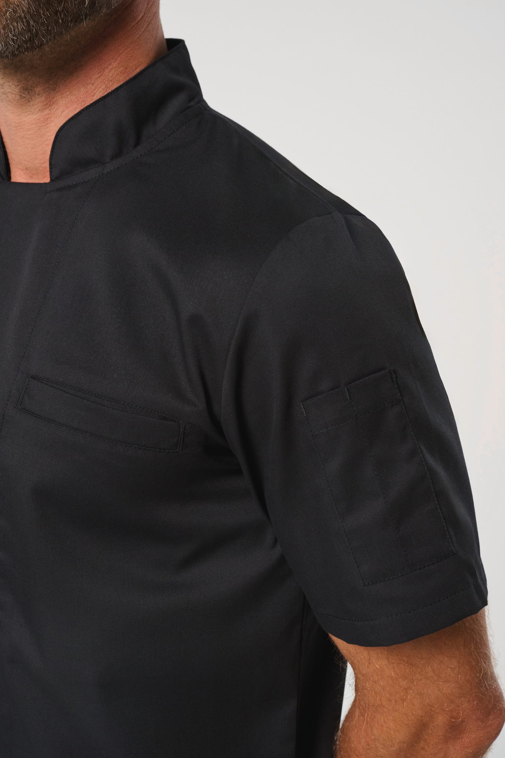 WK. Designed To Work WK500 - Unisex Classic Short Sleeve Cooking Jacket