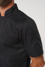 WK. Designed To Work WK500 - Unisex Classic Short Sleeve Cooking Jacket