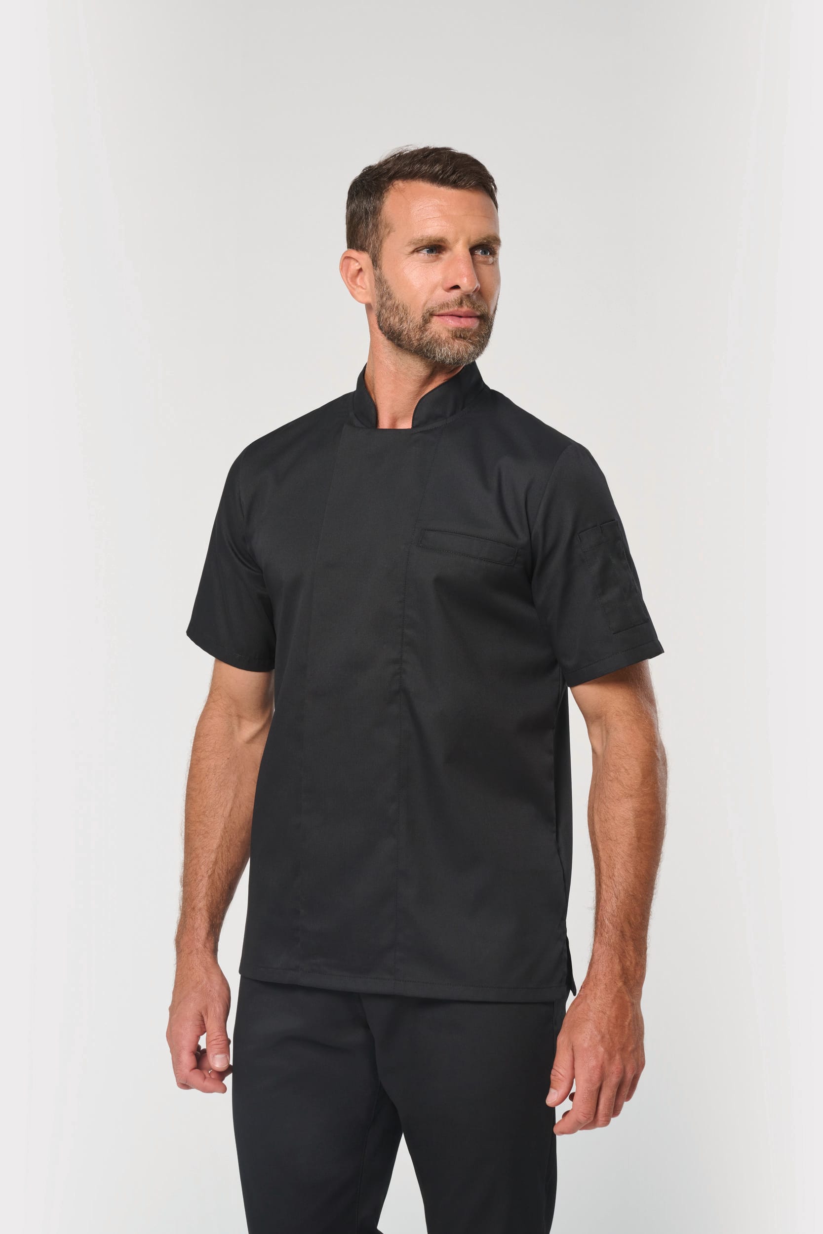 WK. Designed To Work WK500 - Unisex Classic Short Sleeve Cooking Jacket