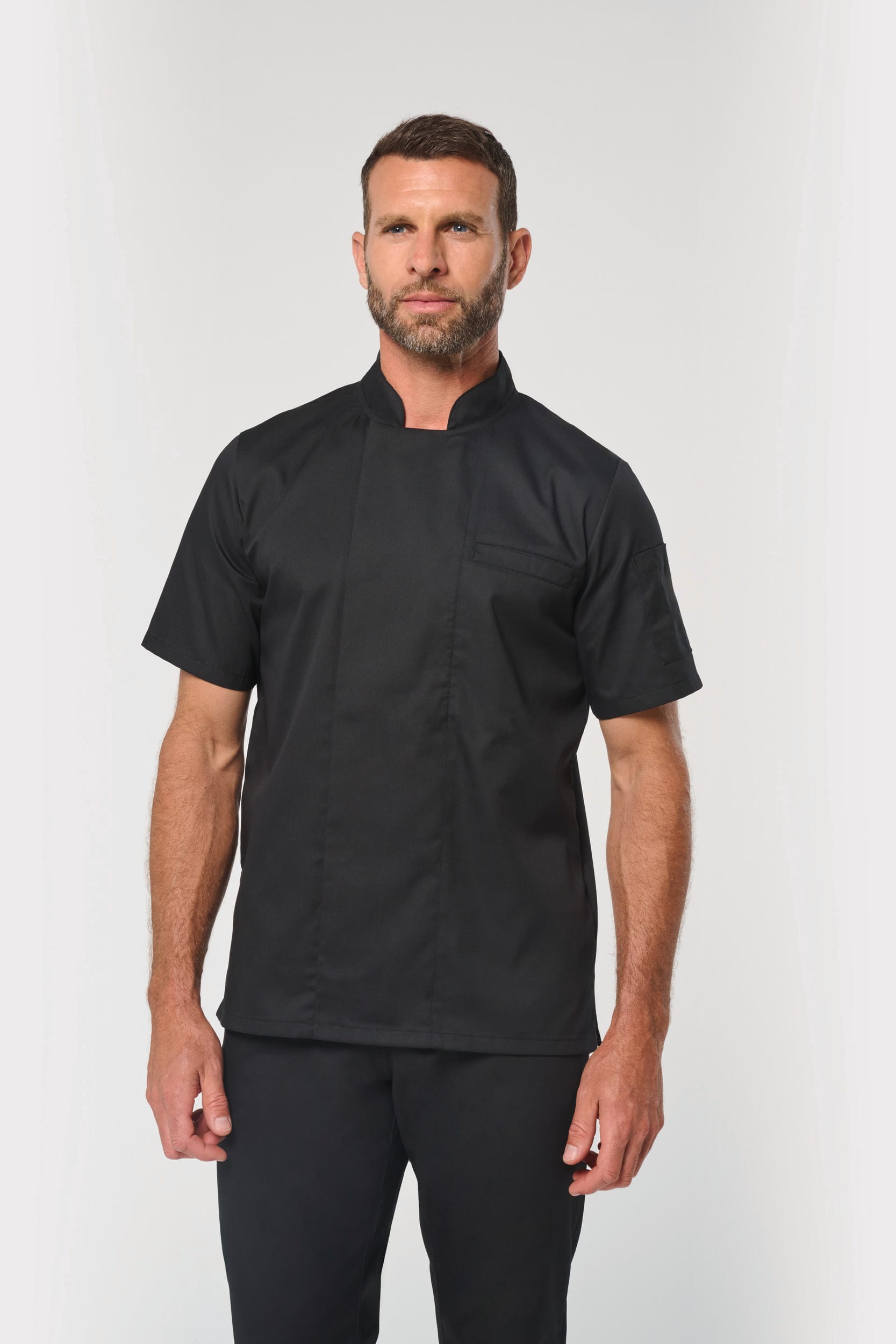 WK. Designed To Work WK500 - Unisex Classic Short Sleeve Cooking Jacket