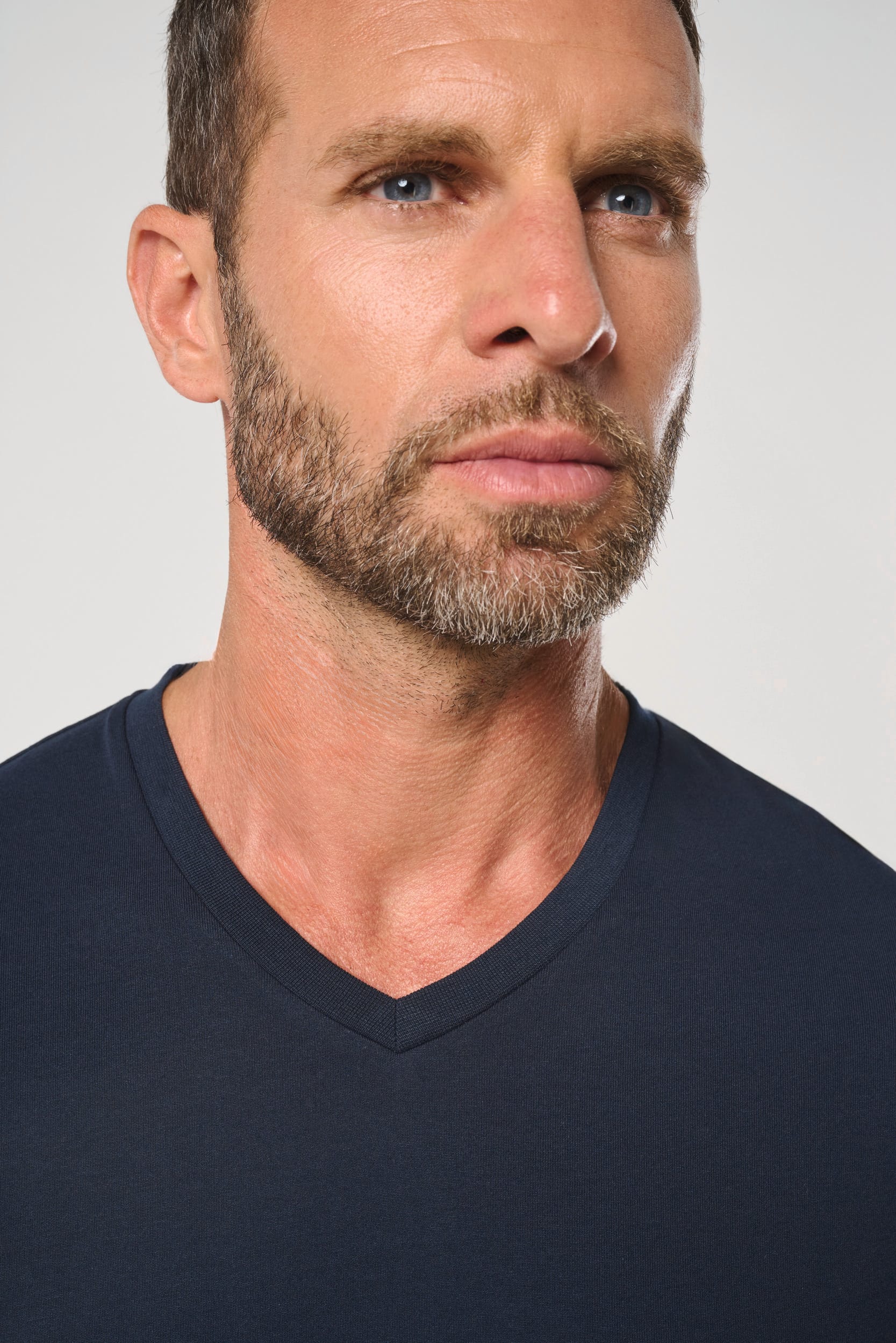 Men's Antibacterial V-Neck T-Shirt | WK316