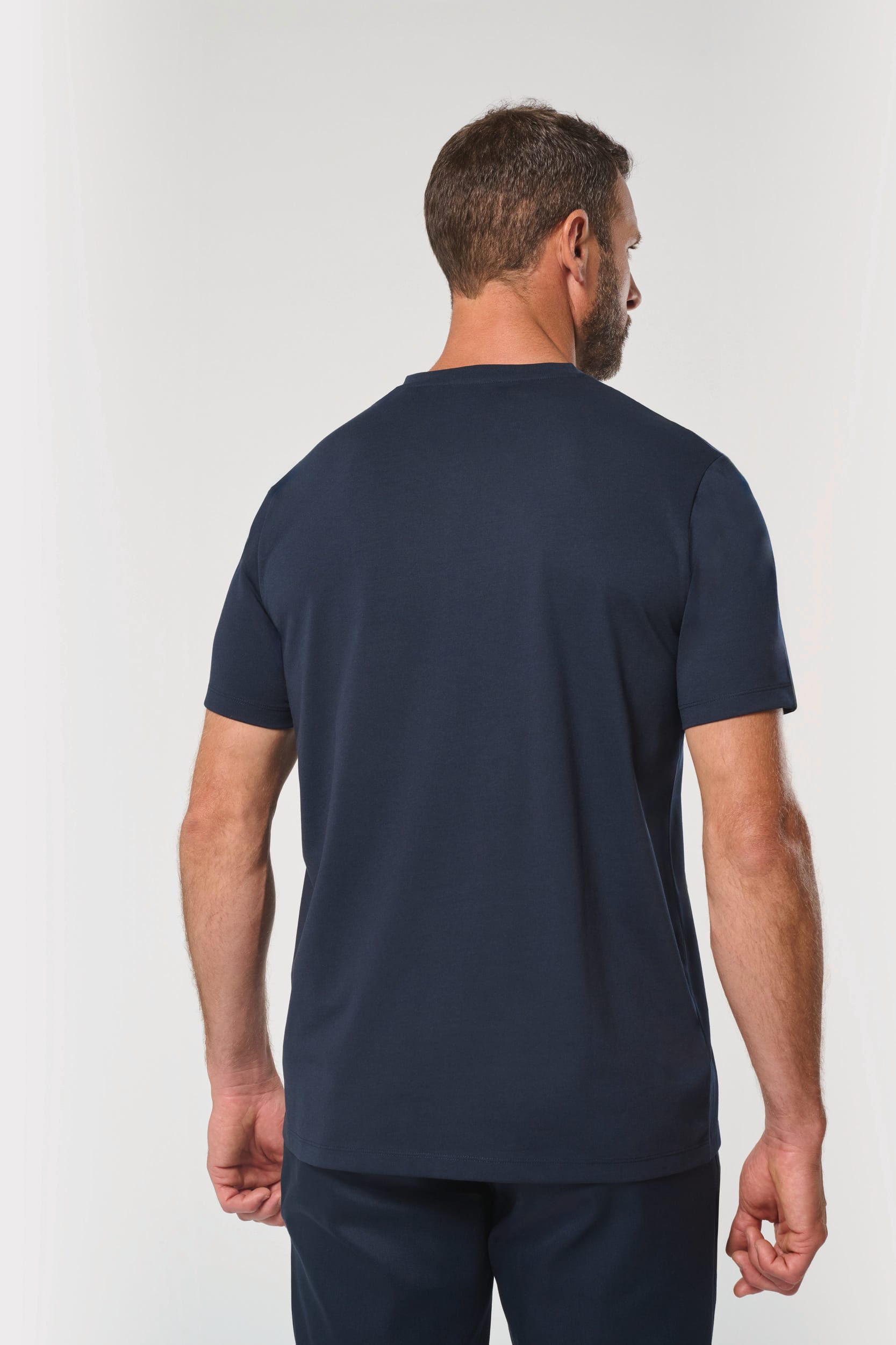 Men's Antibacterial V-Neck T-Shirt | WK316
