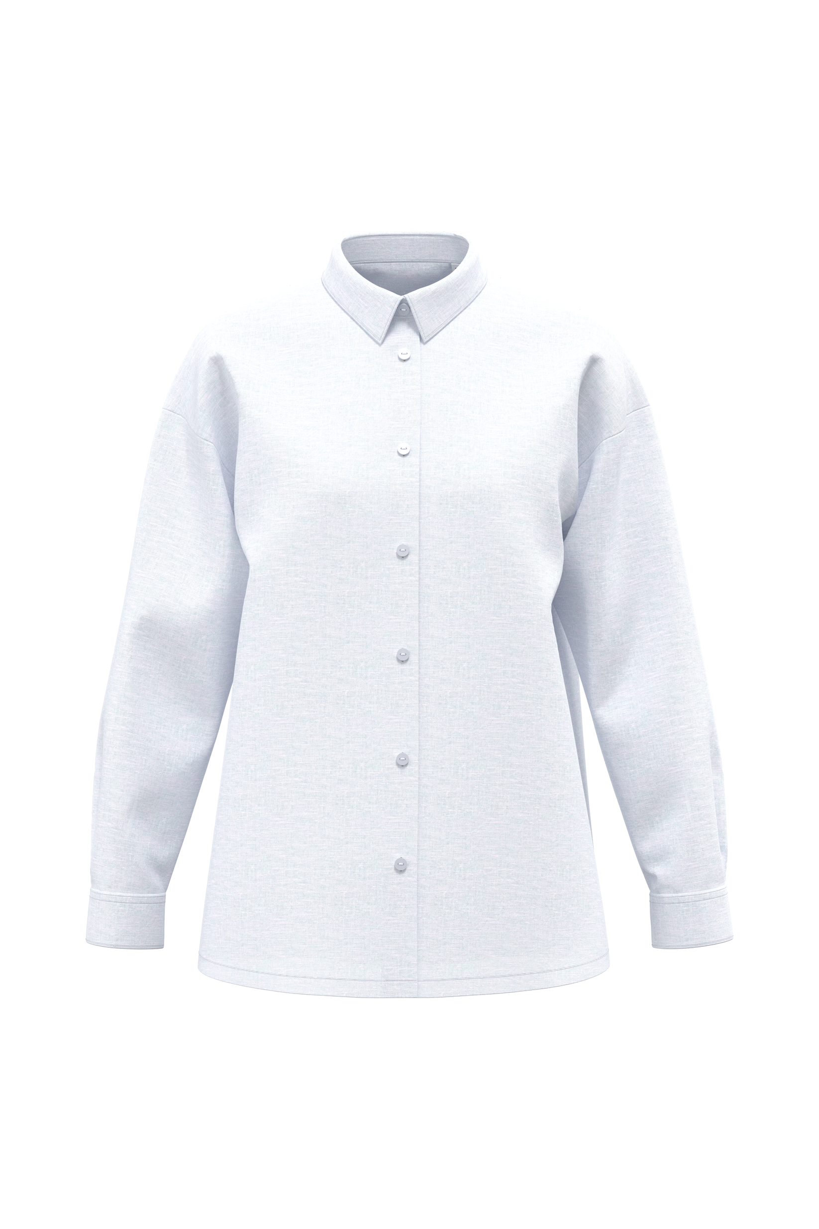 Spasso SP501 - Ladies' Oversize Linen Shirt