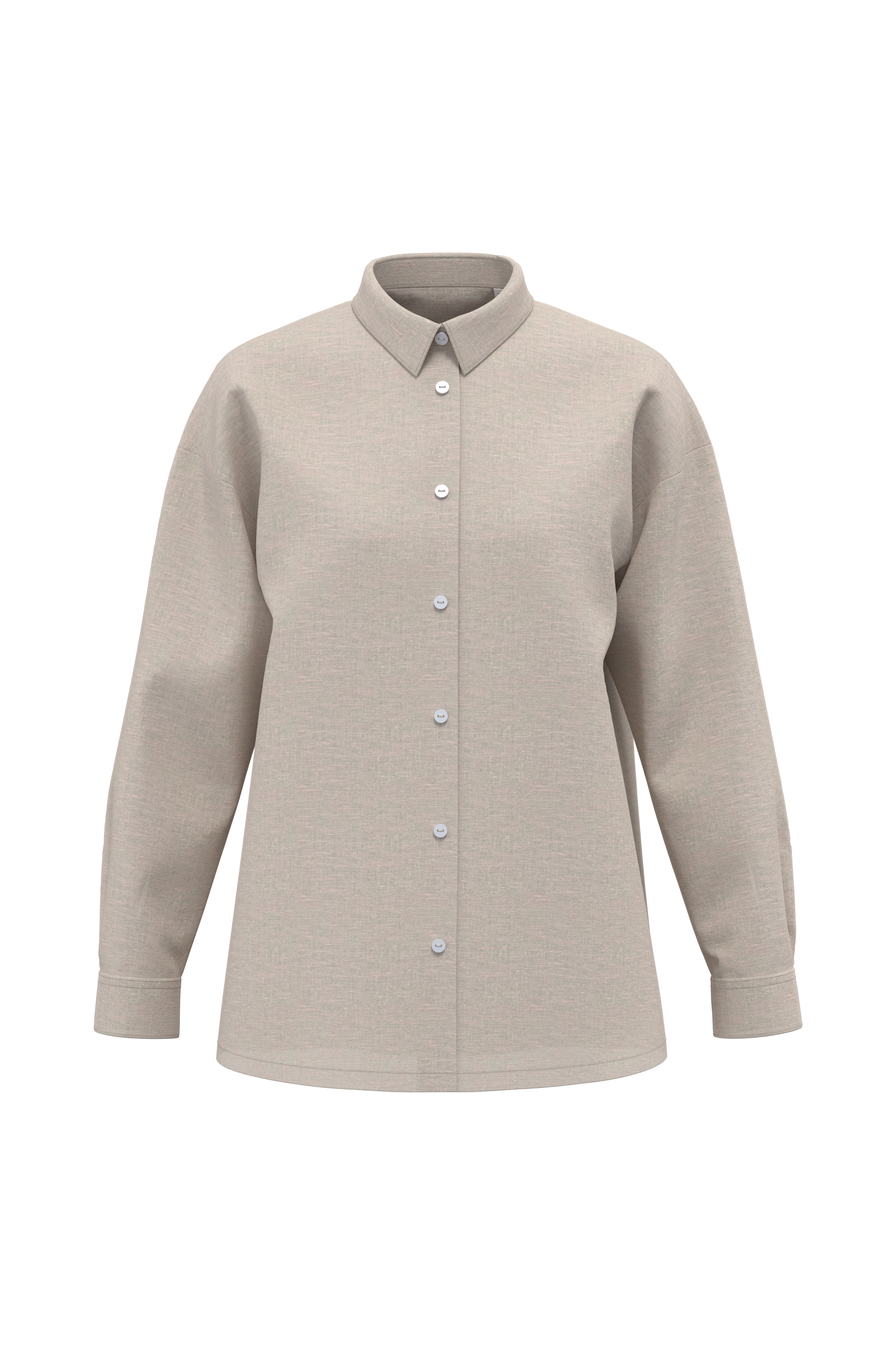 Spasso SP501 - Ladies' Oversize Linen Shirt