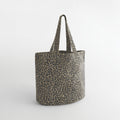 Tote Bag con estampado de leopardo en lona de algodón reciclado | Westford Mill - W335