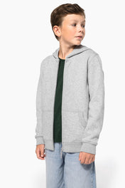 Kids' Recycled Full Zip Hoodie | K4045