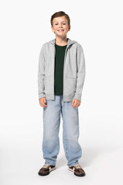 Kids' Recycled Full Zip Hoodie | K4045