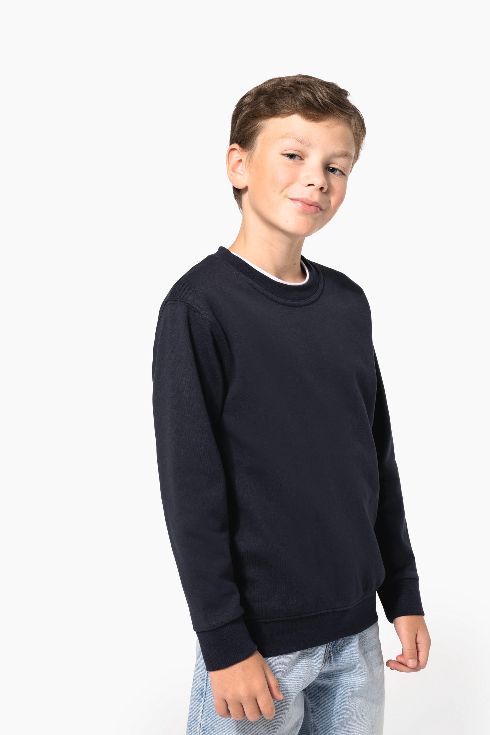 Kids' Recycled Crew Neck Sweatshirt | K4043