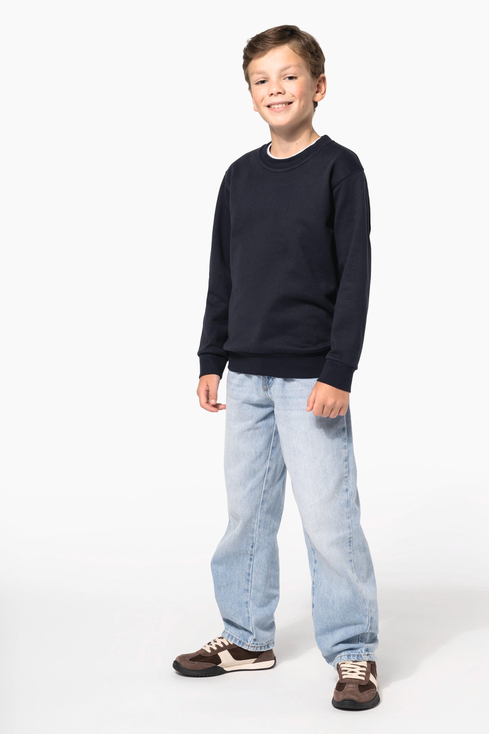 Kids' Recycled Crew Neck Sweatshirt | K4043