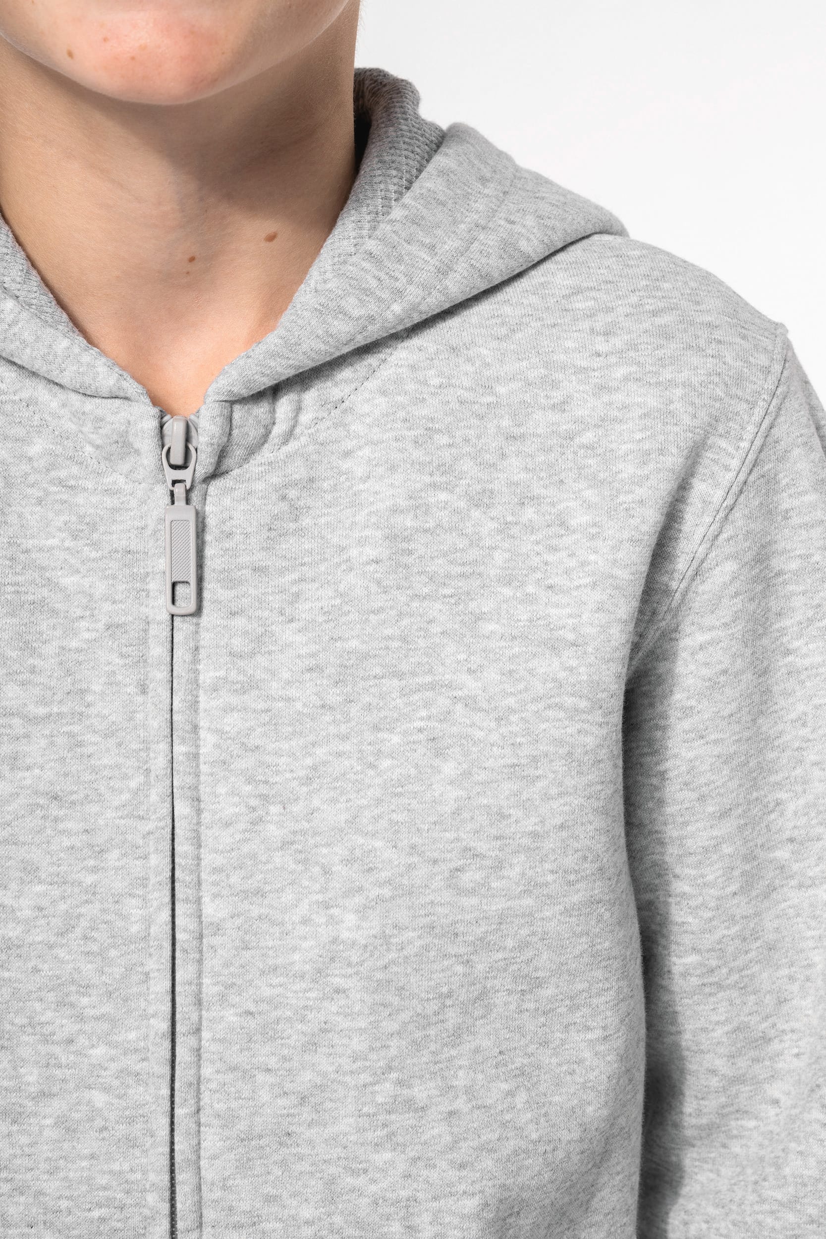 Kids' Recycled Full Zip Hoodie | K4045