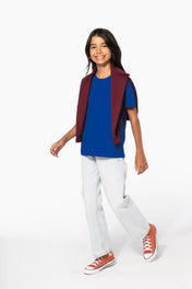 Organic Cotton Kids' Crew Neck T-shirt - K3027IC