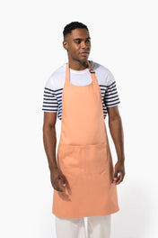 Organic Cotton Apron With Pocket - K8007
