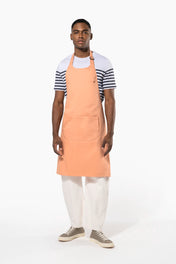 Organic Cotton Apron With Pocket - K8007
