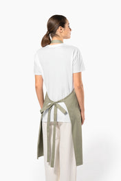 Organic Cotton Apron With Pocket - K8007