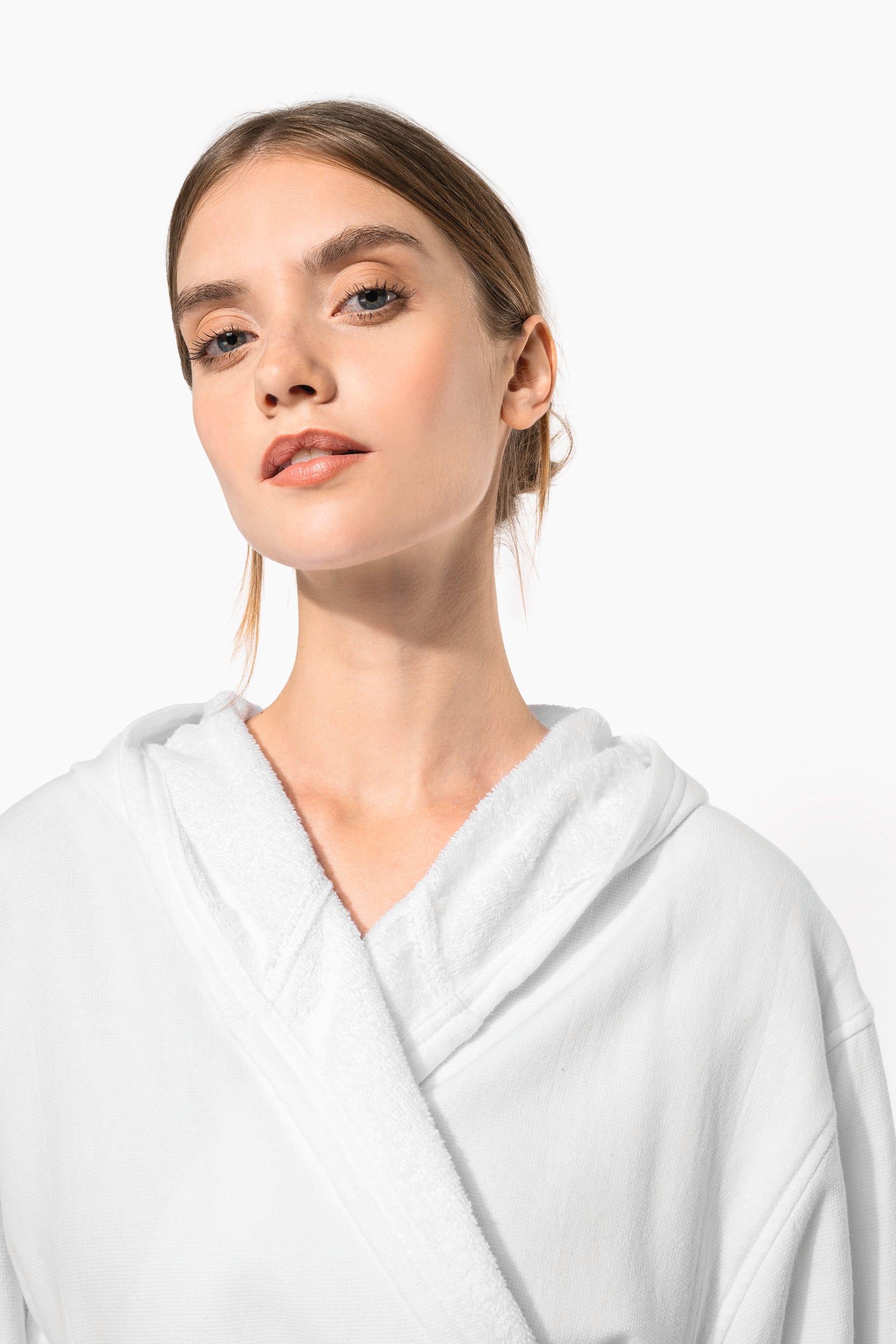 Unisex Organic Hooded Bathrobe - 270 g/m² - K140