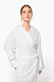 Unisex Organic Hooded Bathrobe - 270 g/m² - K140