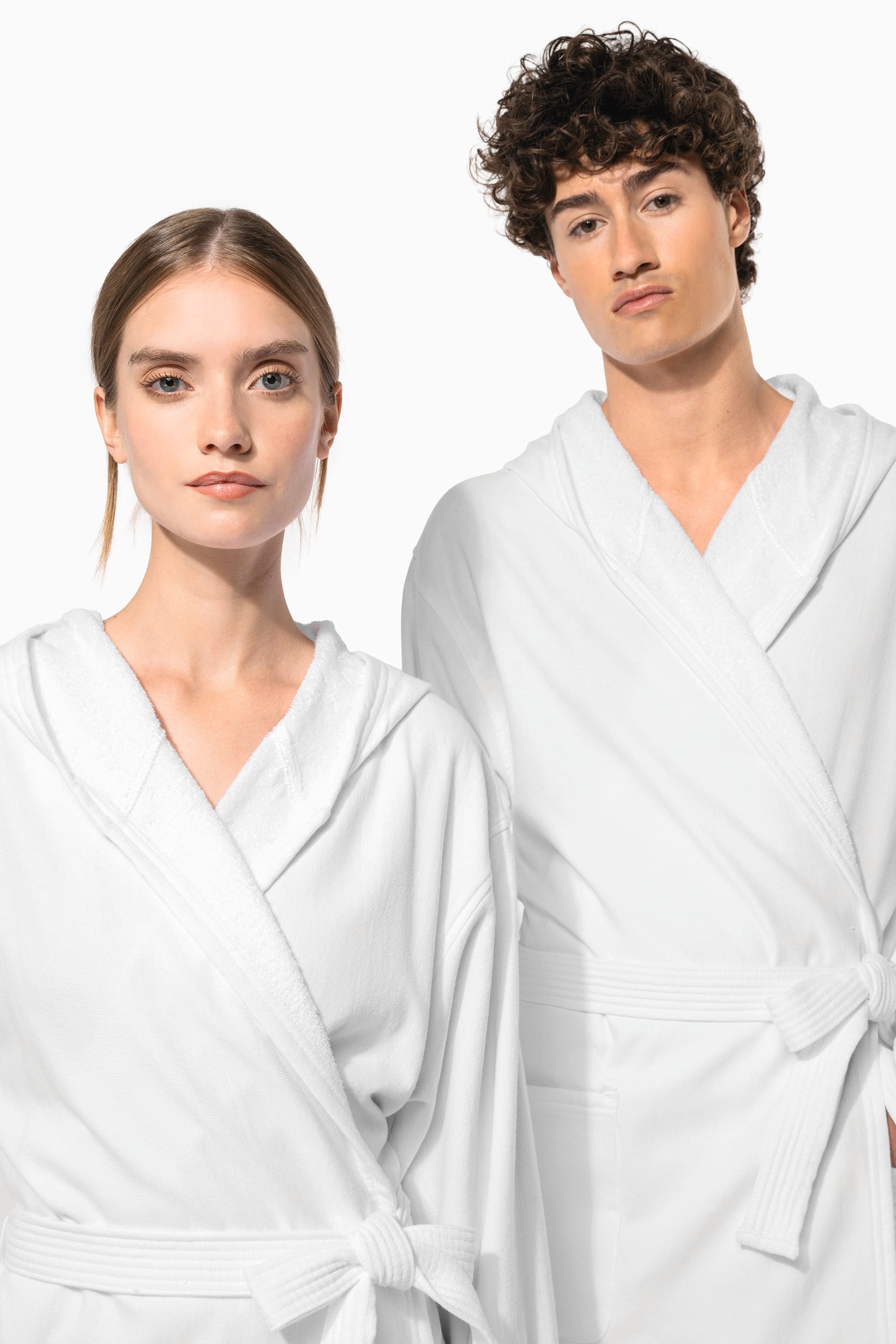 Unisex Organic Hooded Bathrobe - 270 g/m² - K140