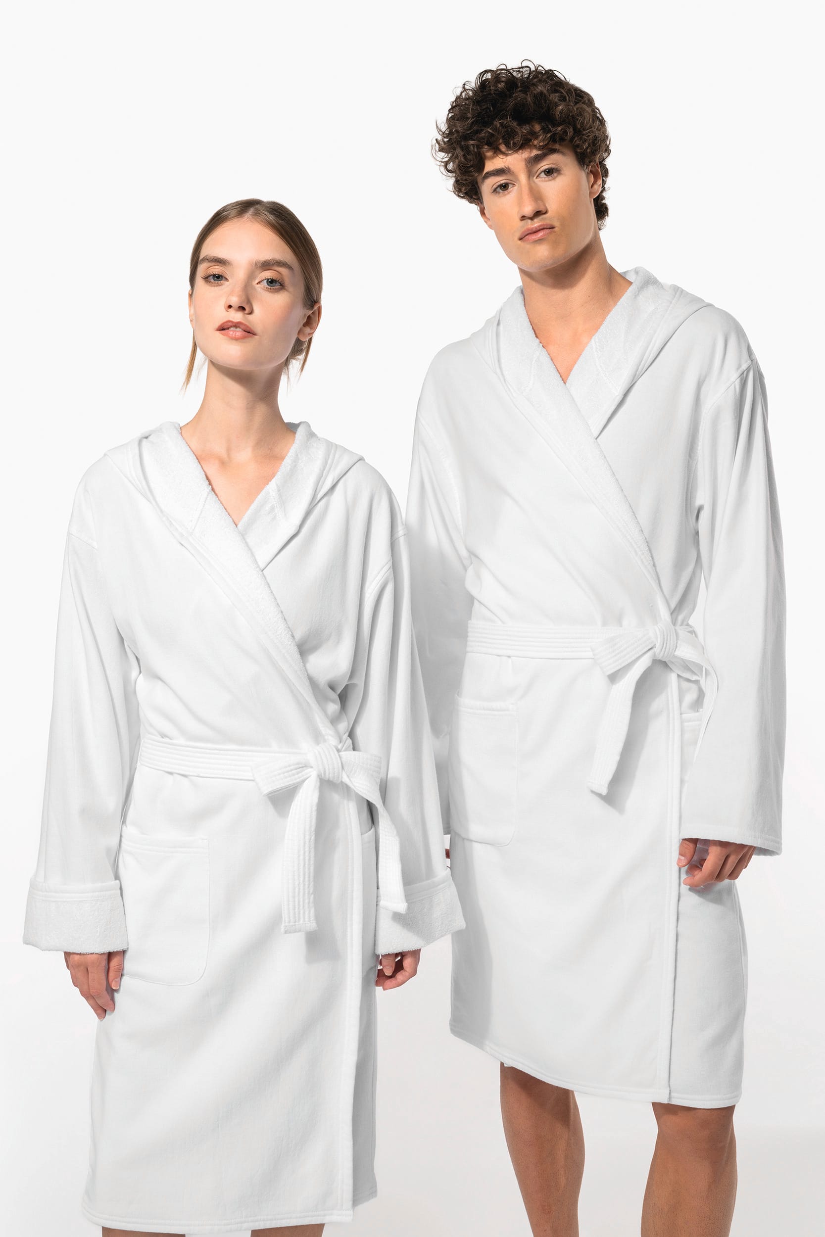 Unisex Organic Hooded Bathrobe - 270 g/m² - K140