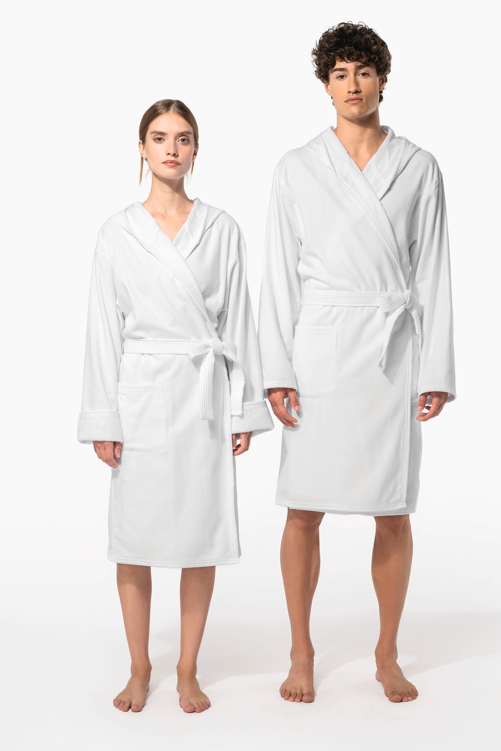Unisex Organic Hooded Bathrobe - 270 g/m² - K140