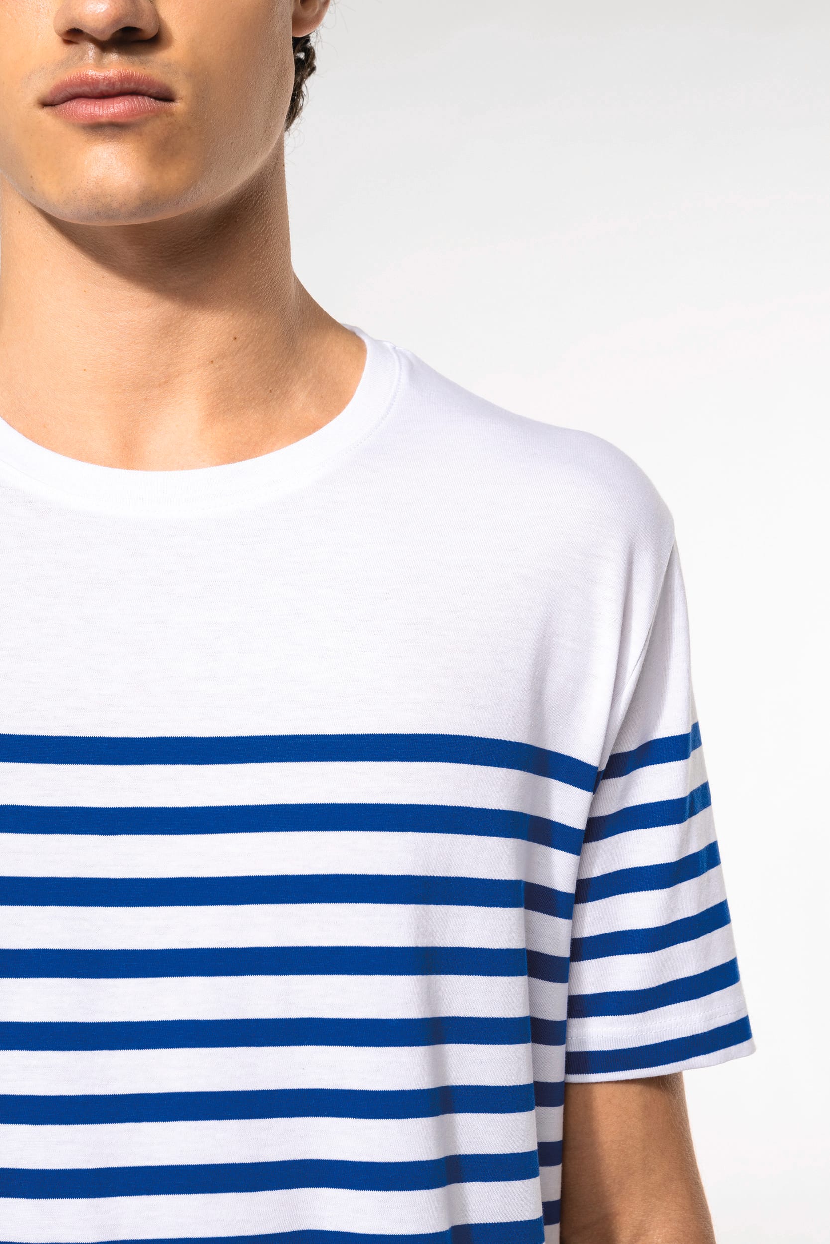 Men's Organic Crew Neck Sailor T-shirt - 160 g/m² - K3033