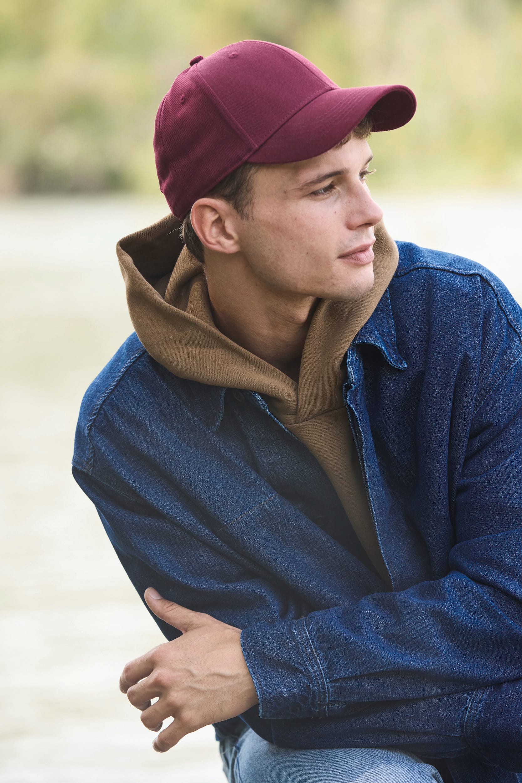 K-up KP356 - Organic Cotton 6-panel Cap - K-up Gold Label