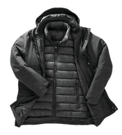 Piumino impermeabile 3-in-1 in poliestere ripstop riciclato | R920X