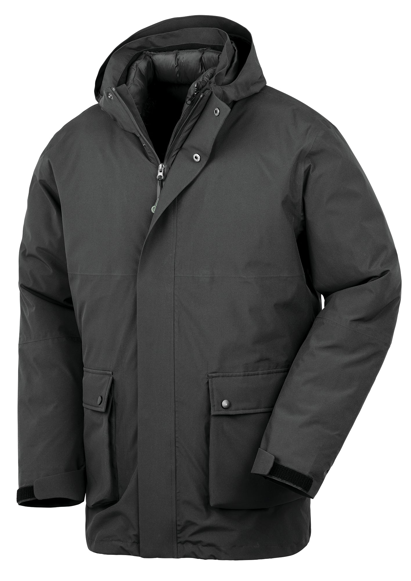Piumino impermeabile 3-in-1 in poliestere ripstop riciclato | R920X