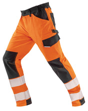 Pantalones de seguridad elásticos de alta visibilidad clase 2 en poliéster reciclado | R517X