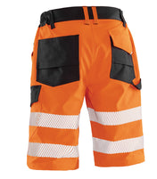 Short de sécurité fluorescent extensible en sergé de polyester recyclé | R519X