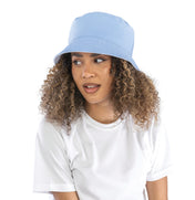 Cappello da pescatore reversibile in twill di poliestere riciclato | RC985X