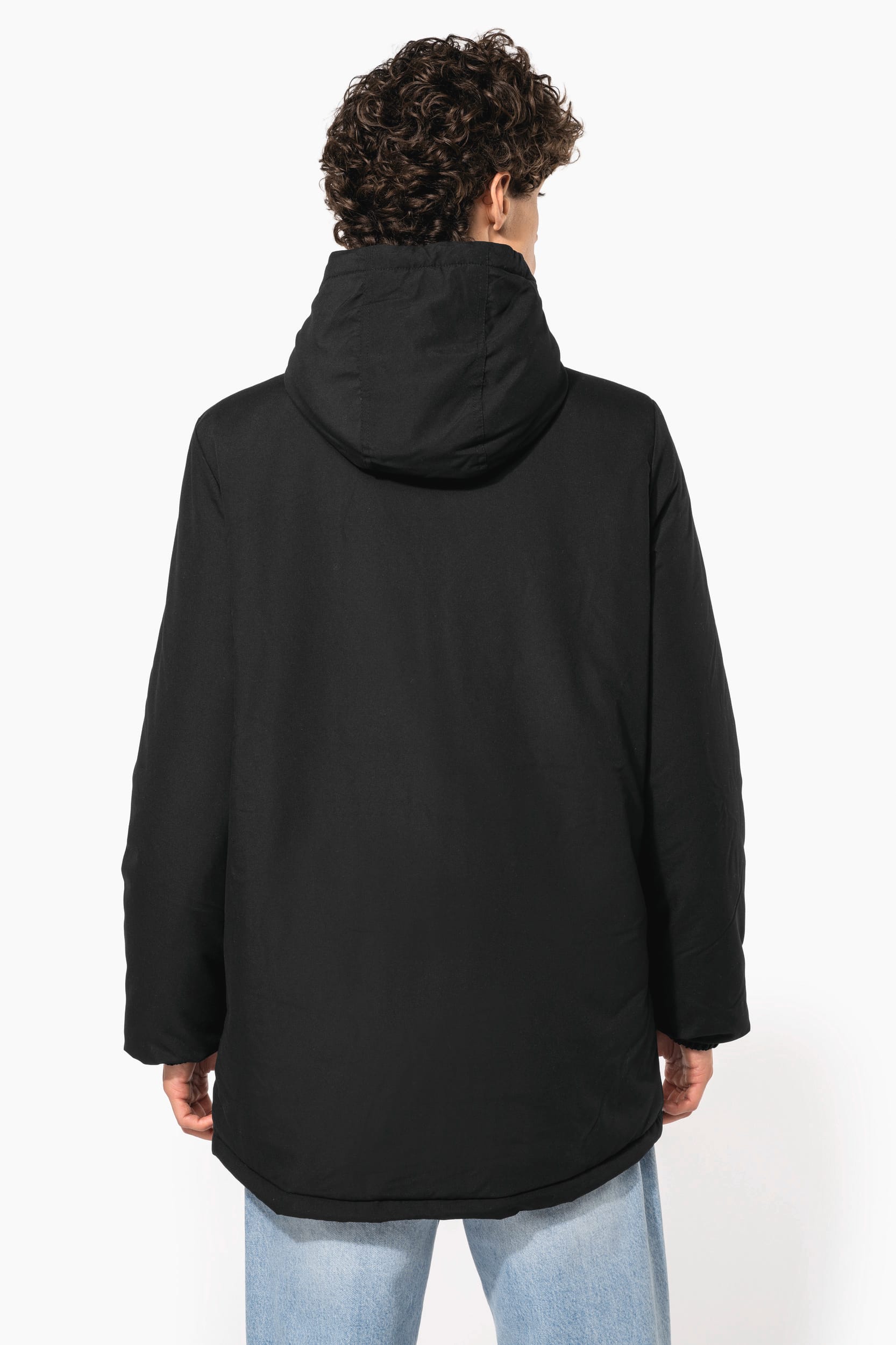 Unisex Recycled Hooded Parka | Organic Blank