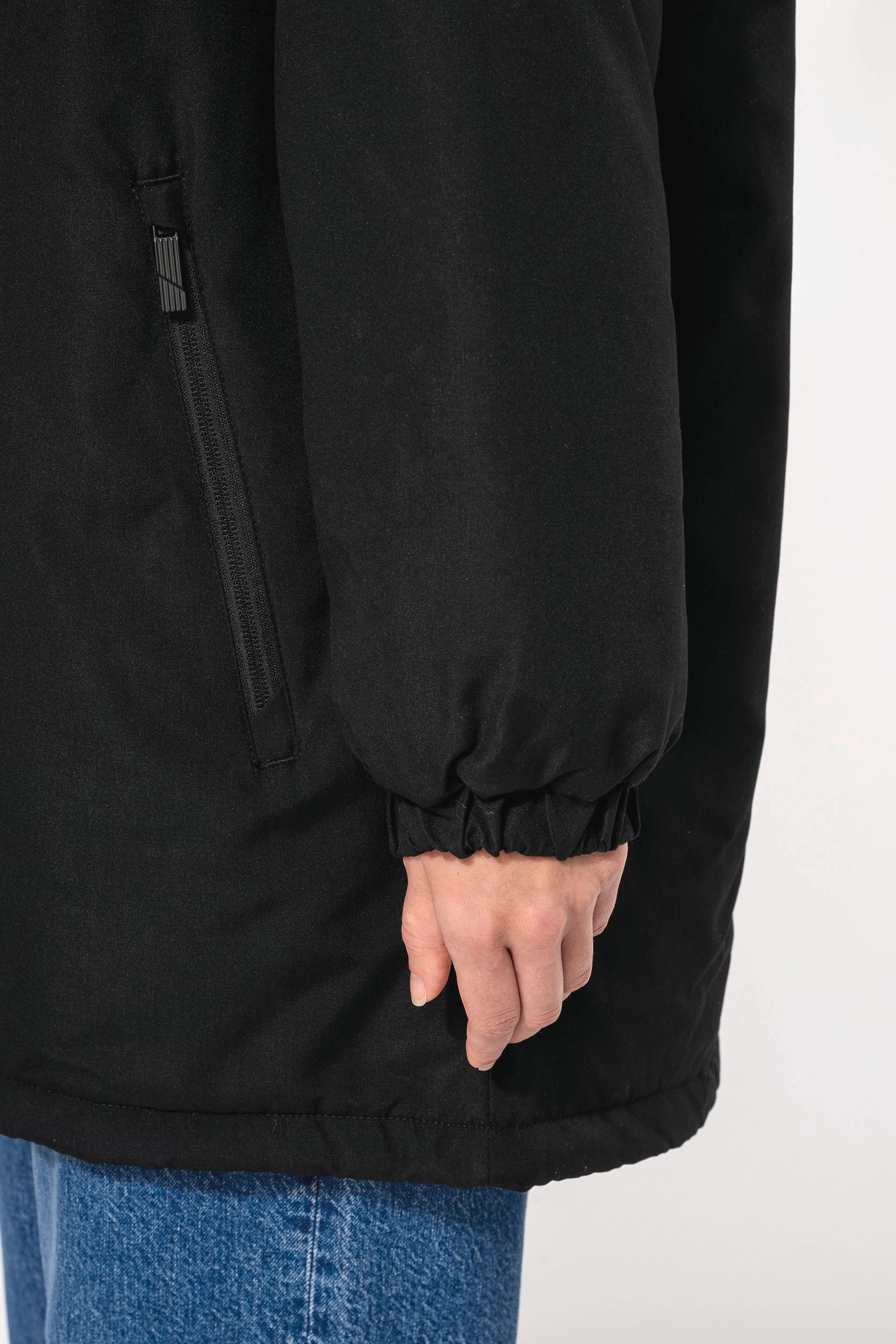 Parka unisex con capucha reciclada - K6152