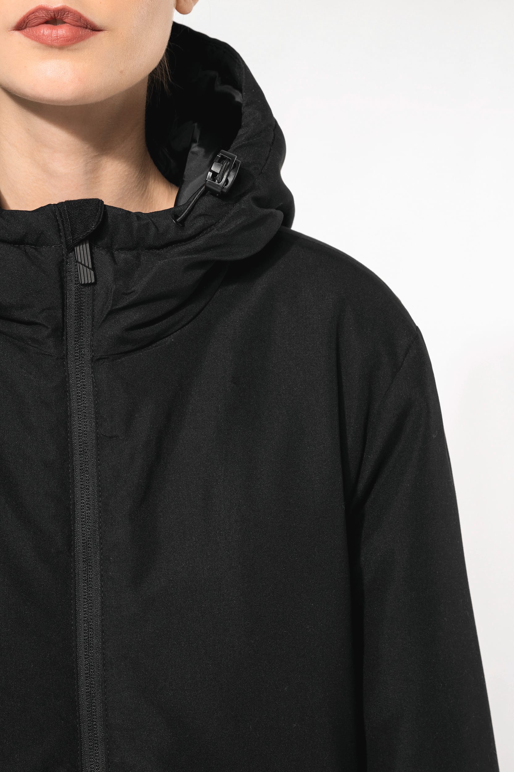 Parka unisex con capucha reciclada - K6152