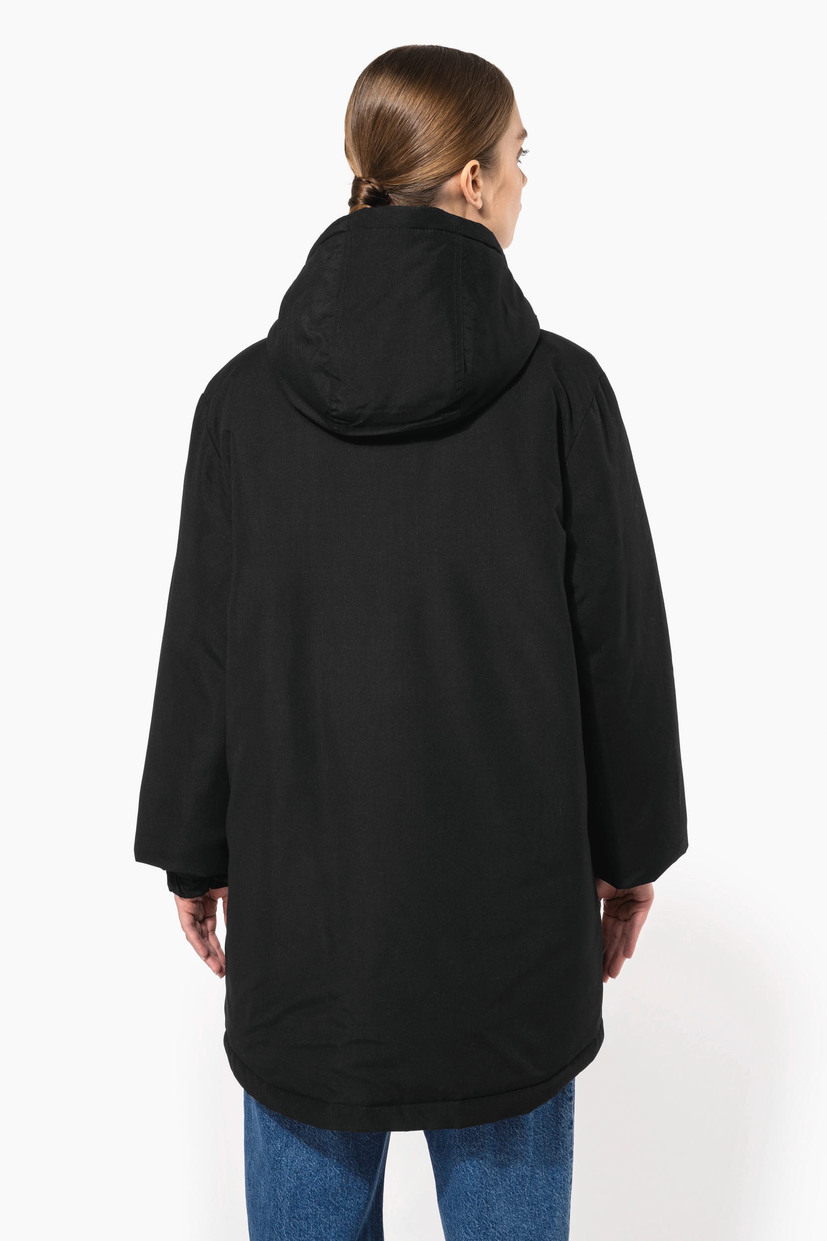 Parka unisex con capucha reciclada - K6152