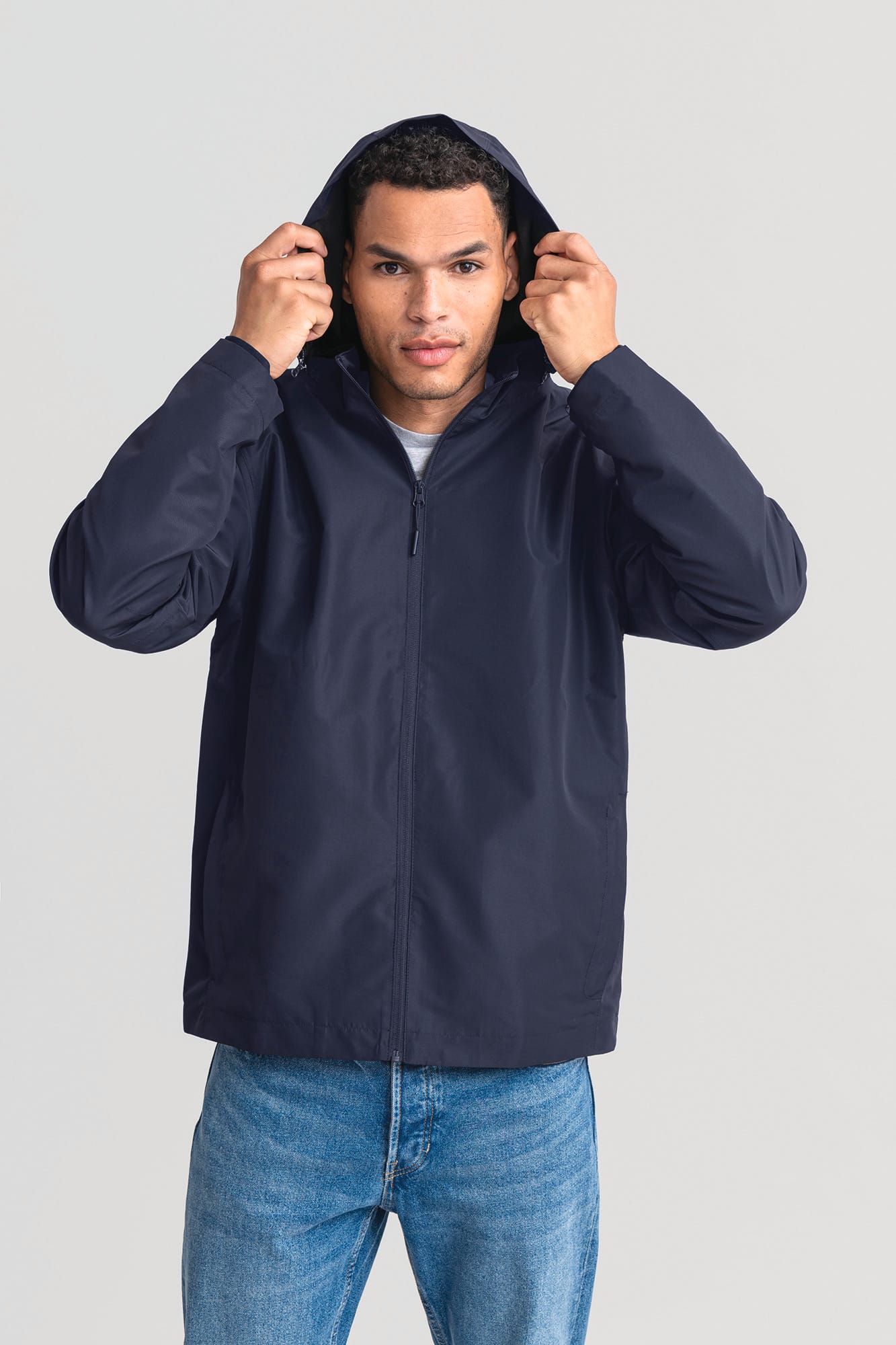 Chaqueta exterior impermeable de poliéster reciclado | RU416M