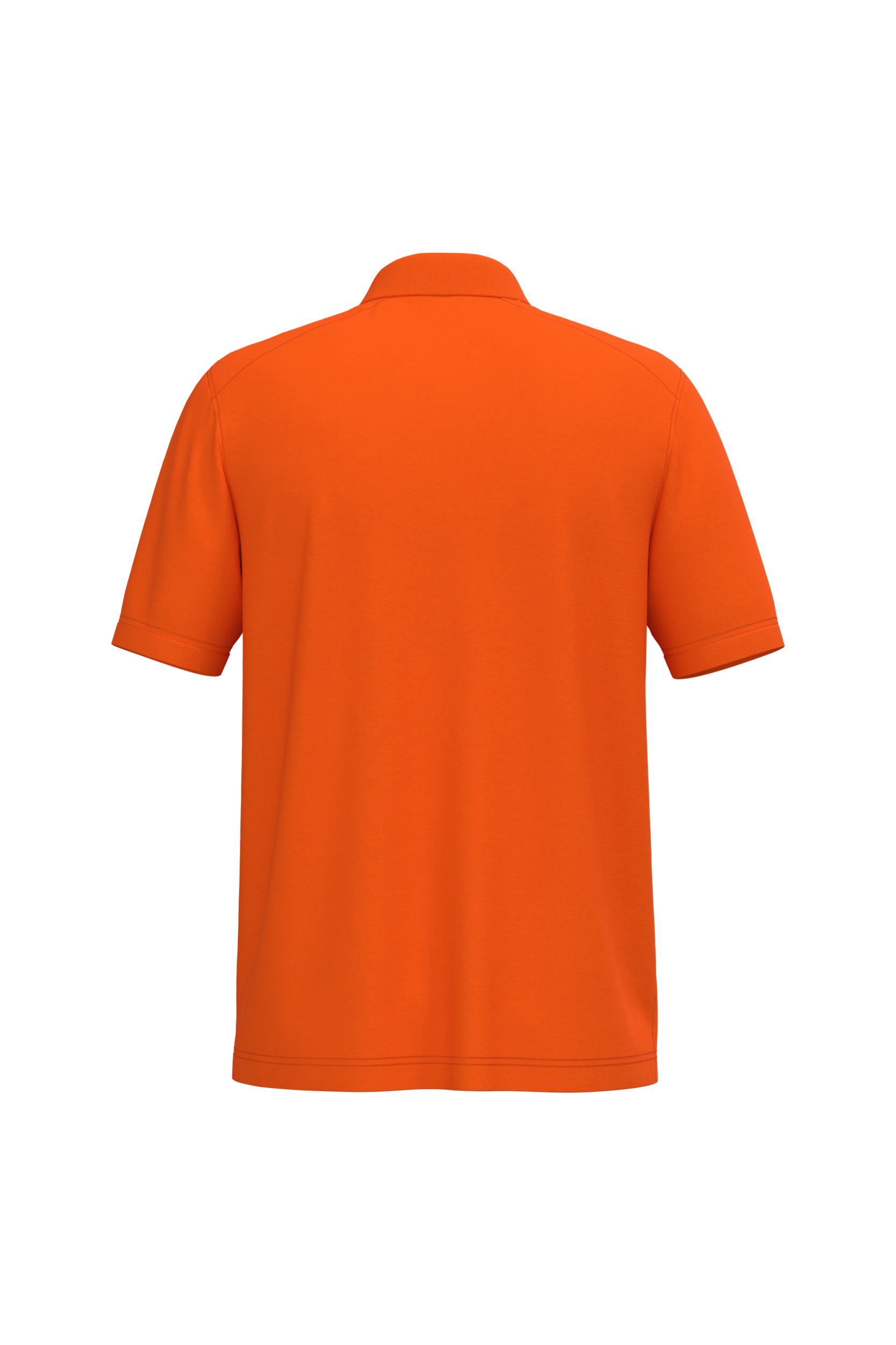 Polo fluorescent unisexe en coton et polyester recyclé | WK208