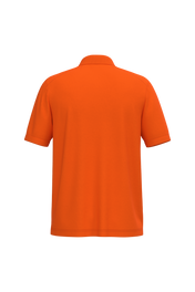 Polo fluorescent unisexe en coton et polyester recyclé | WK208