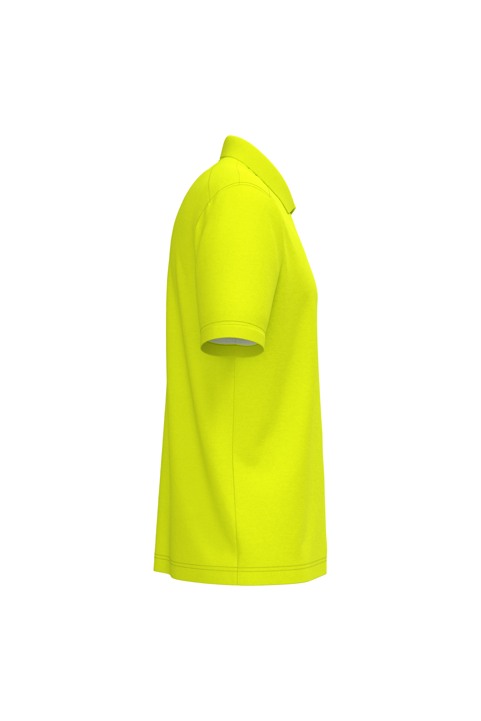 Polo fluorescent unisexe en coton et polyester recyclé | WK208