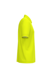 Polo fluorescent unisexe en coton et polyester recyclé | WK208
