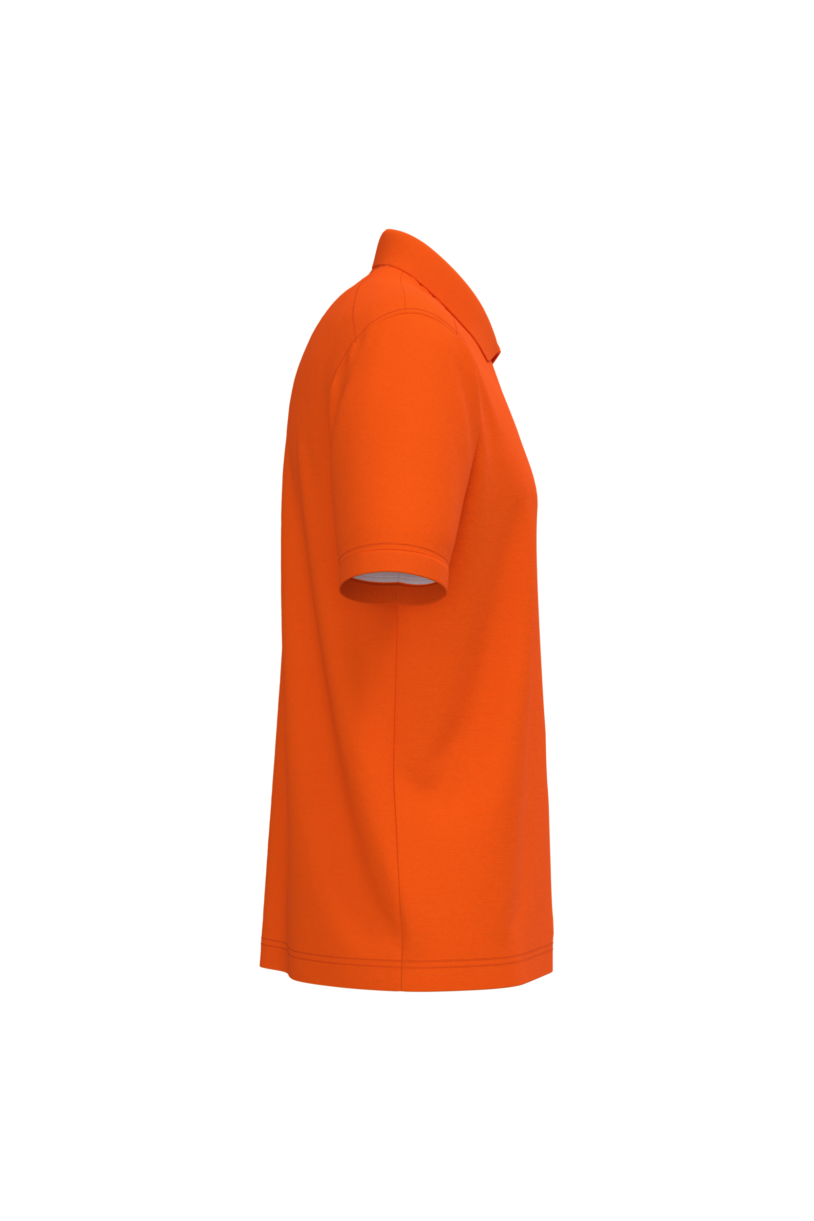 Polo fluorescent unisexe en coton et polyester recyclé | WK208