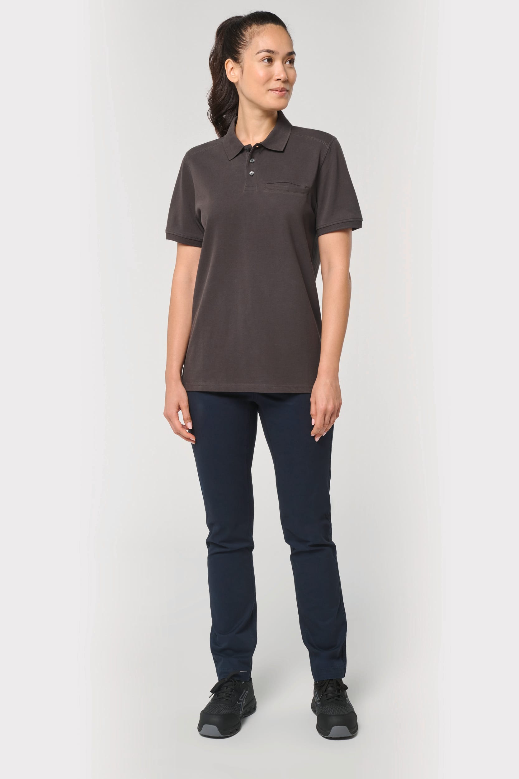 WK. Designed To Work WK206 - Unisex Eco-friendly Chest Pocket Polo Shirt