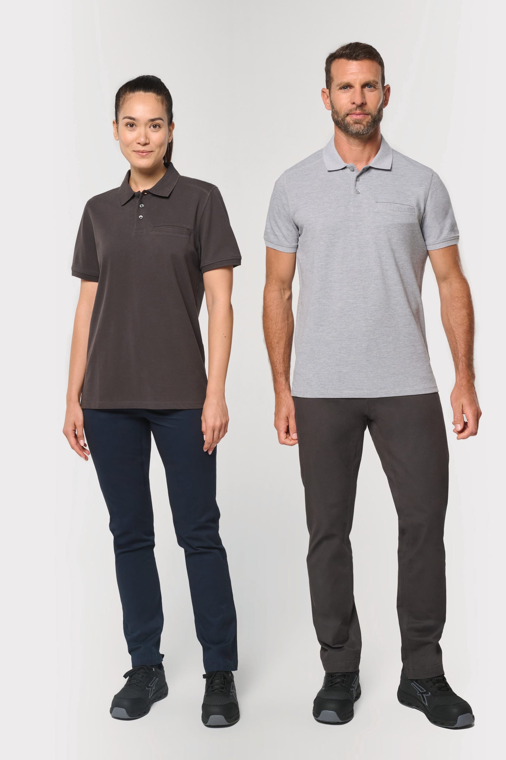 WK. Designed To Work WK206 - Unisex Eco-friendly Chest Pocket Polo Shirt