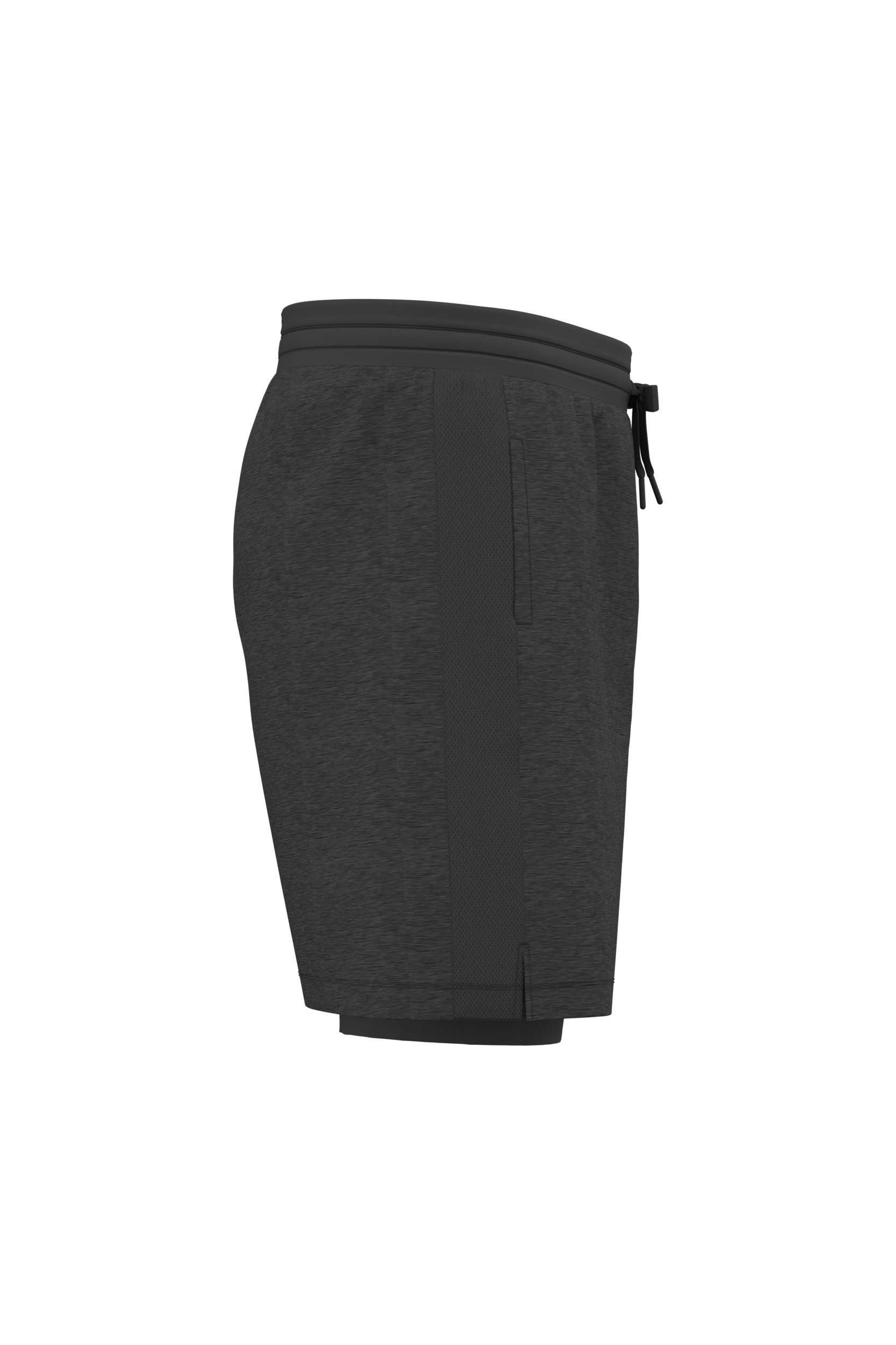 Short de sport 2-en-1 recyclé pour homme – 85 g/m² | PA1032
