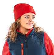 Recycled Turn-Up Beanie with Print Patch and Thinsulate™ Lining | RC934X