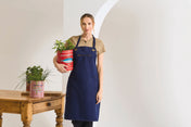 Eco-Friendly Contrasting Apron with Zip Pocket | PR121