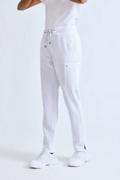 Pantalones cargo elásticos para mujer con bolsillos con cremallera | NN600